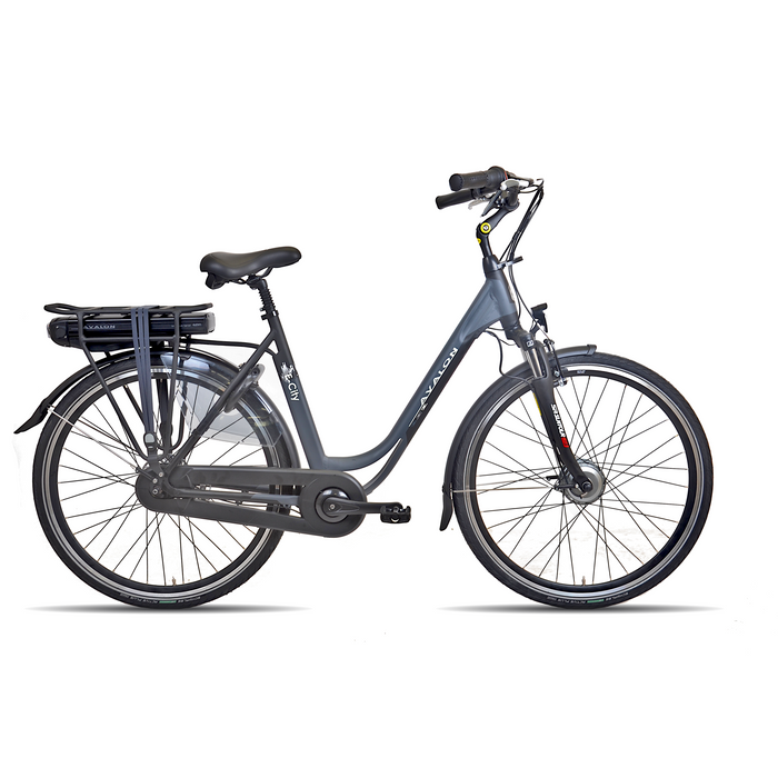E-City+ N7 54cm mat antraciet/zwart vv