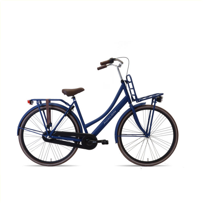 Up-Town staal dames 52cm Mat-Blauw