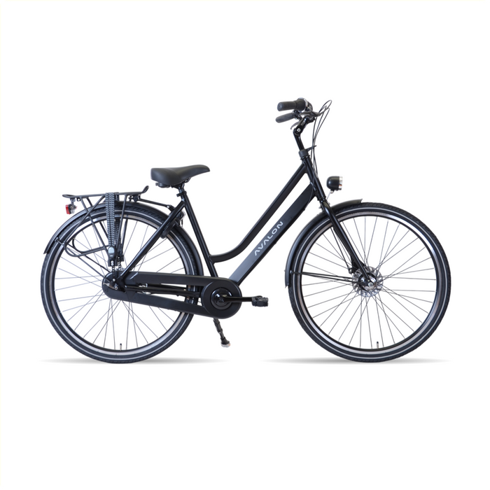 City D50cm dames N7 matzwart