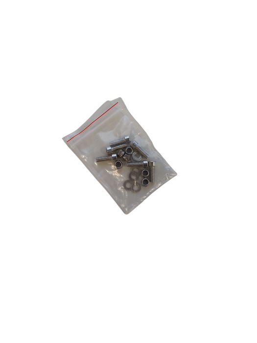 Inbusbout m5x16 RVS per 6