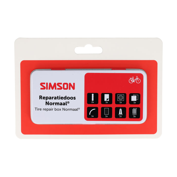 Simson normaal op kaart