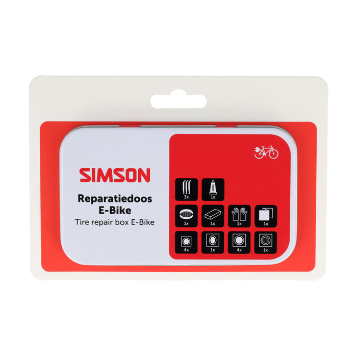 Simson reparatie E-bike kaart