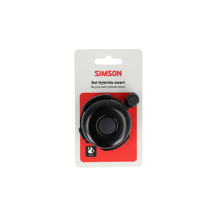 Simson bel Hybride zwart