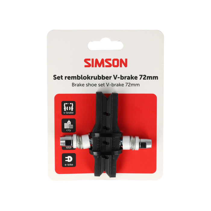 Simson remblokken 72 mm