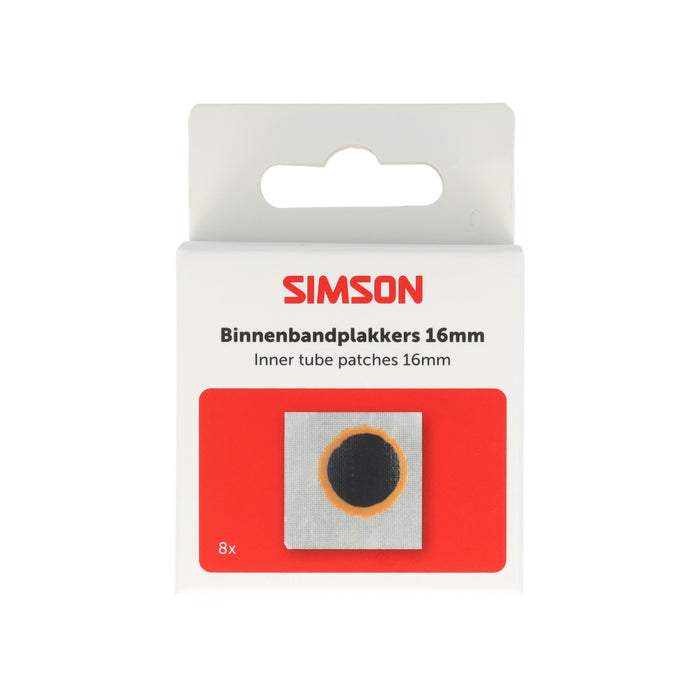 Simson binnenbandpleisters 16mm