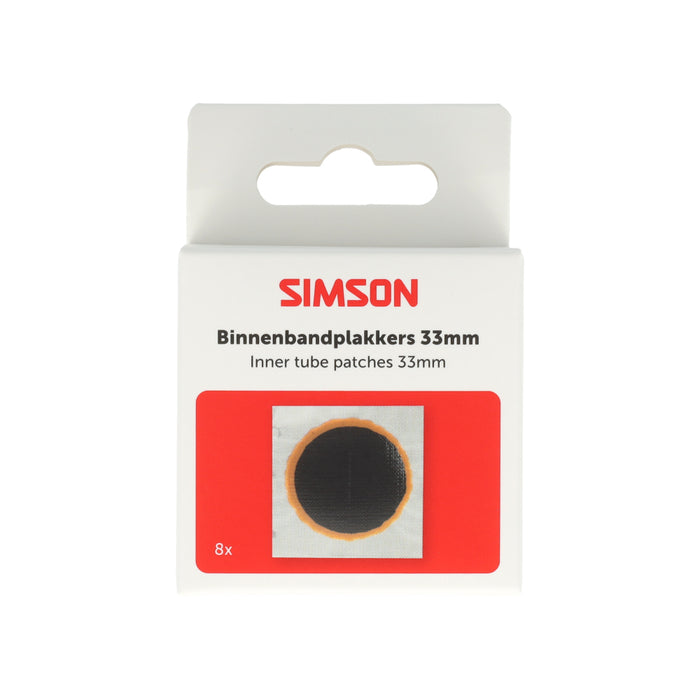 Simson binnenbandpleisters 33 mm